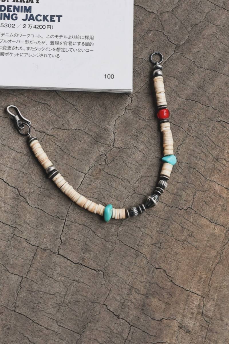 Bracciale Nuovi Arrivi – Heishi Bianco, Turchese, Corniola e Argento 925